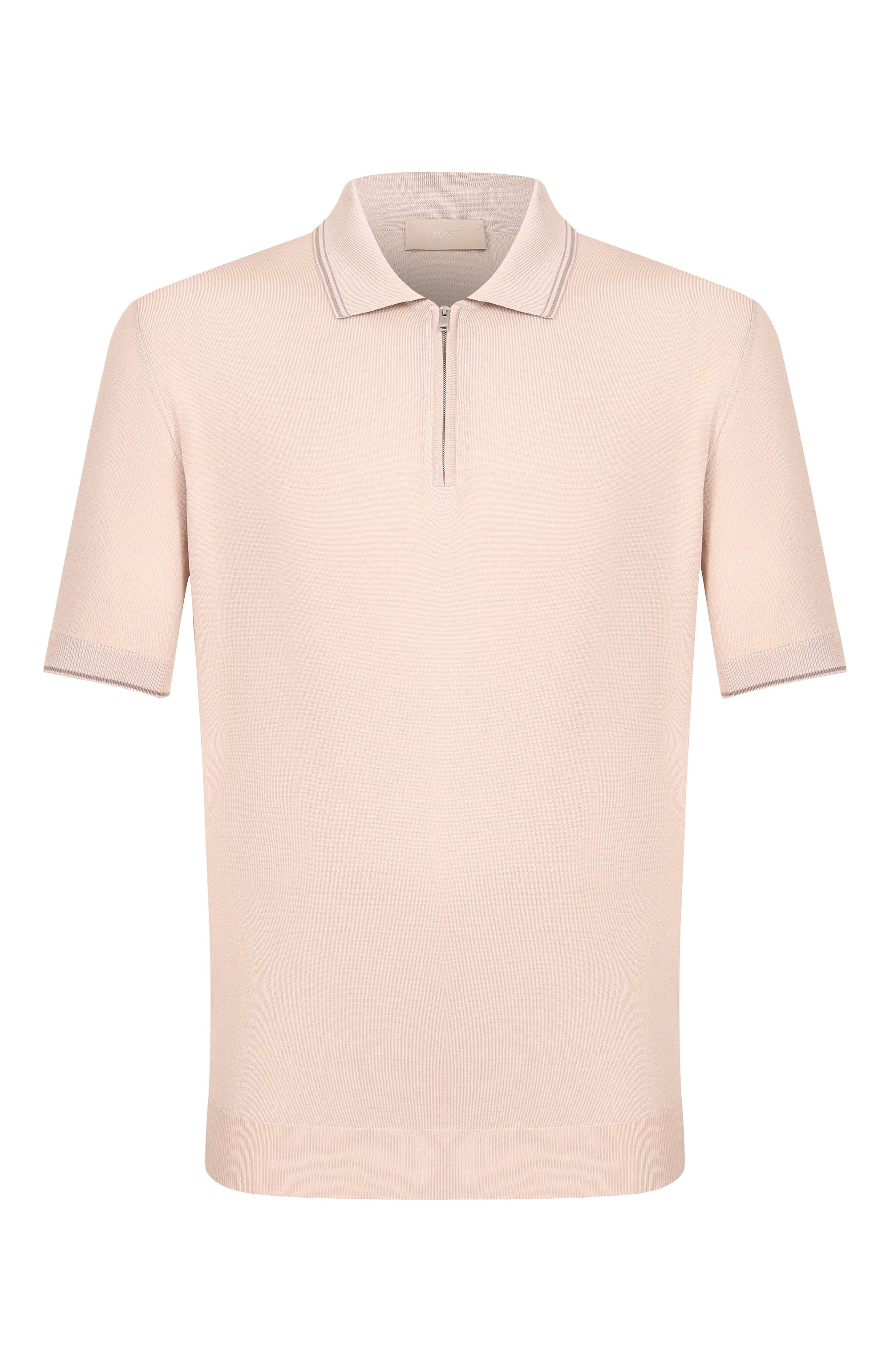 Поло из хлопка и шелка MVST, арт. M26.CSM.K425, фото 1
