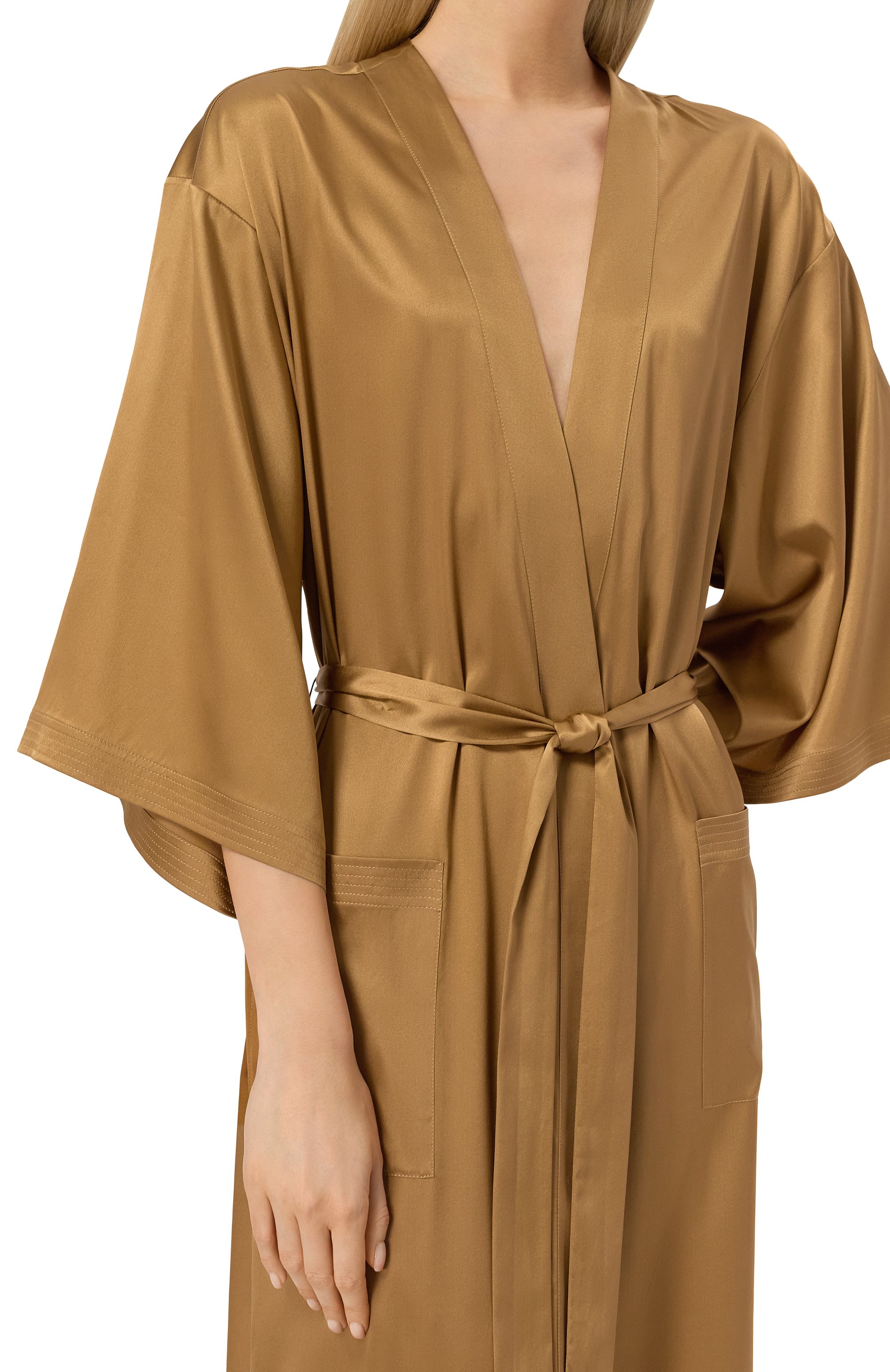 Шелковый халат EDOMO, арт. C011006FW2425, фото 5