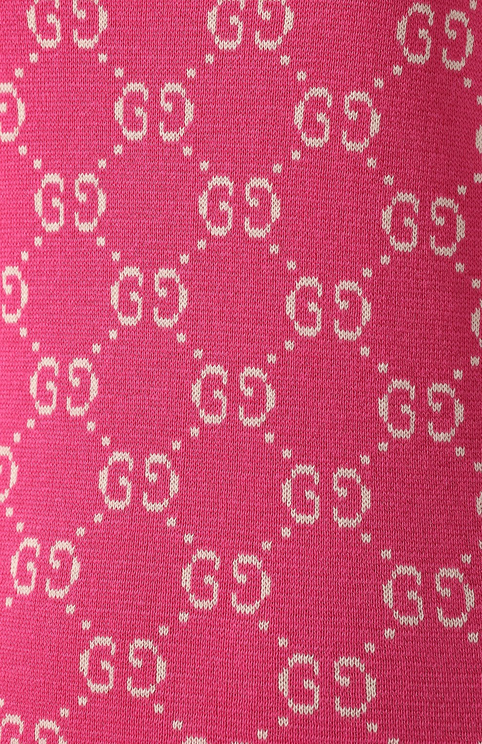 Хлопковый пуловер GUCCI розового цвета по цене 41000 руб., арт. 555023/XKAHV, фото 5 Хлопковый пуловер GUCCI, арт. 555023/XKAHV, фото 5