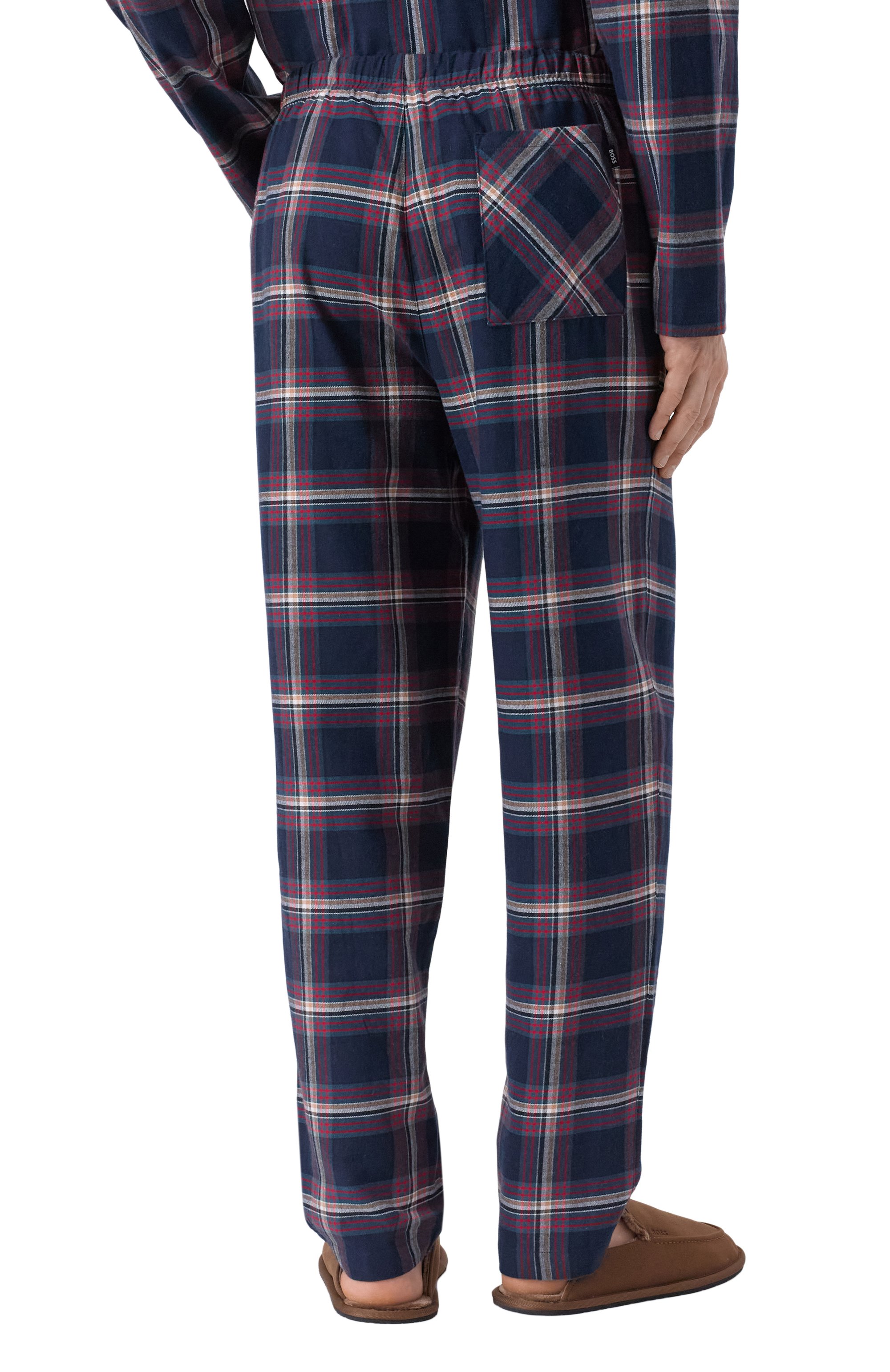 Пижама из хлопка и вискозы BOSS, арт. 50550756, фото 6