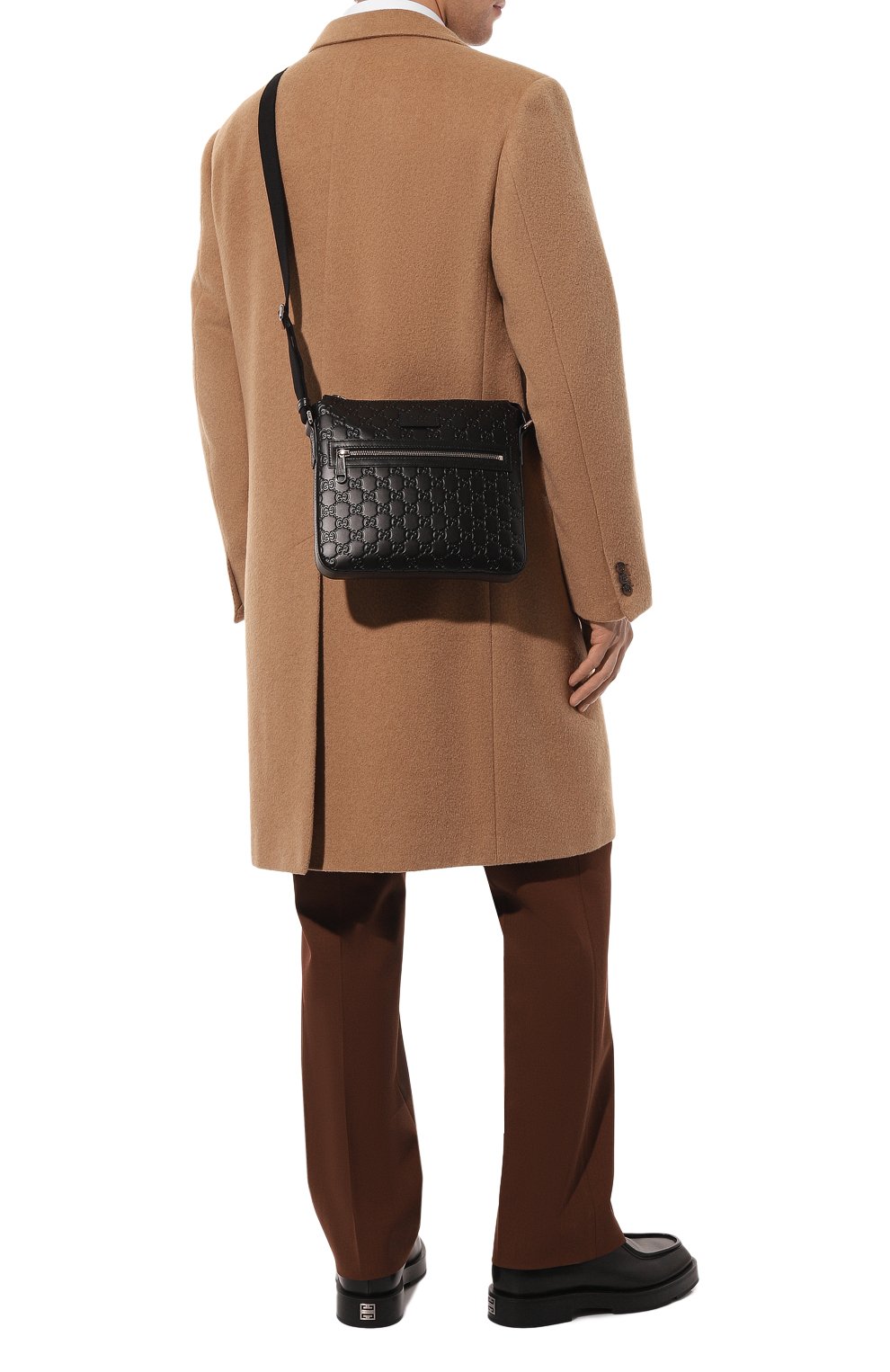 Кожаная сумка gg GUCCI, арт. 406410 CWCBN, фото 7