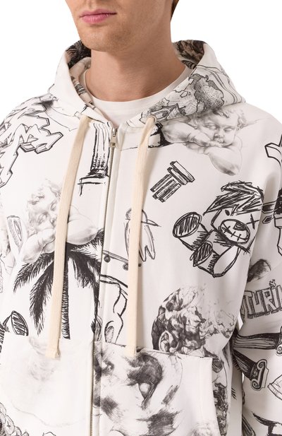 Хлопковая толстовка DIEGO VENTURINO, арт. DVFLZA0, фото 5