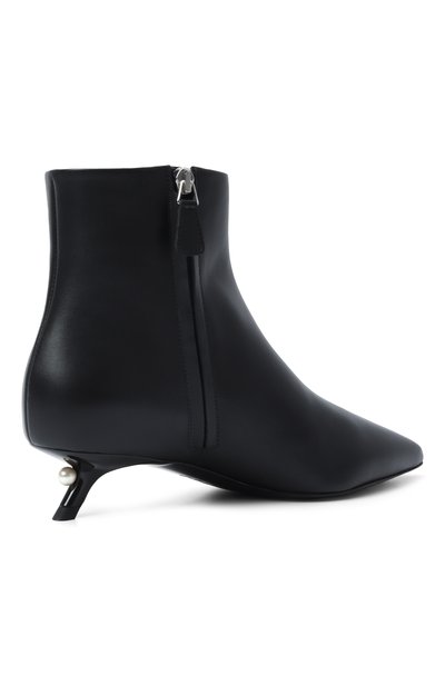 Кожаные ботильоны gina 35 ALEVI MILANO черного цвета по цене 118500 руб., арт. L26W7004.F.1245997/AMBER R0MA, фото 5 Кожаные ботильоны gina 35 ALEVI MILANO, арт. L26W7004.F.1245997/AMBER R0MA, фото 5