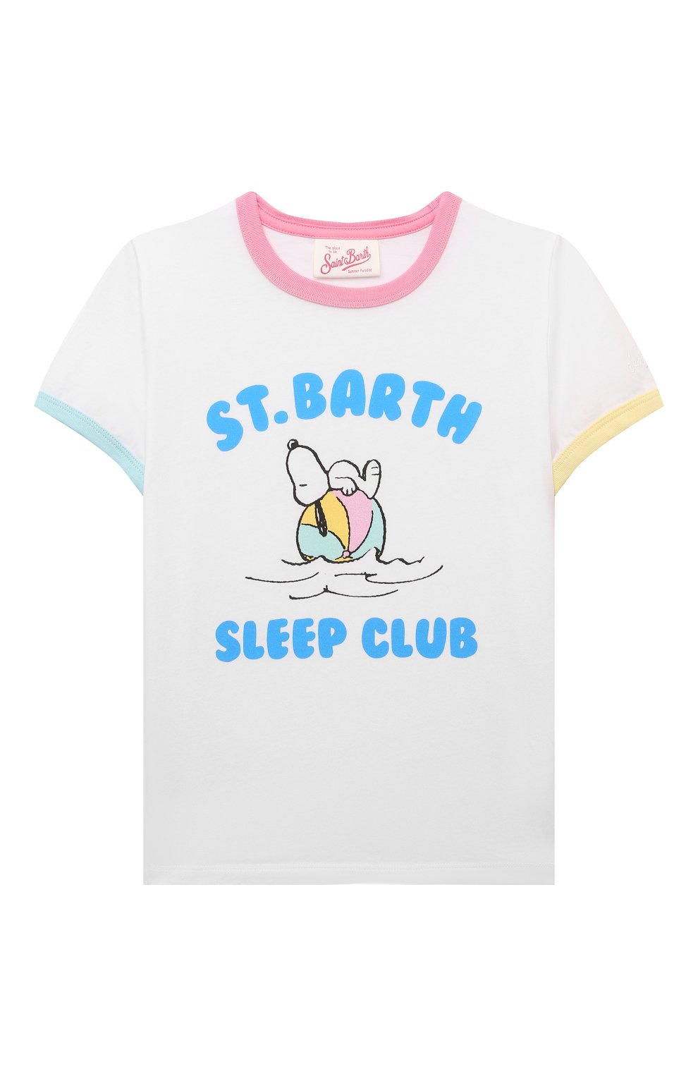 Хлопковая футболка MC2 SAINT BARTH, арт. STBK ELLY STRING/ELLY003, фото 1