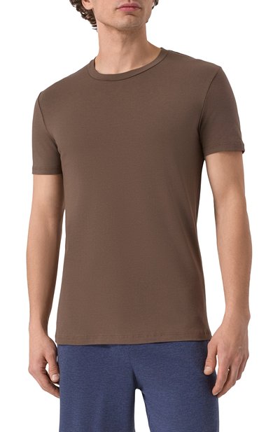 Хлопковая футболка ZEGNA, арт. N3M20/180, фото 3