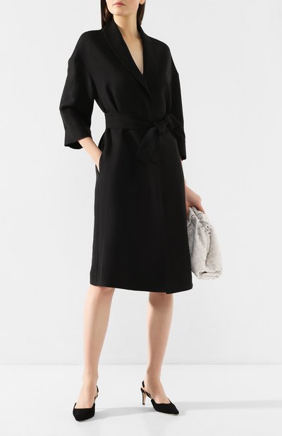 Пальто из смеси вискозы и льна BRUNELLO CUCINELLI, арт. MH1269398, фото 2