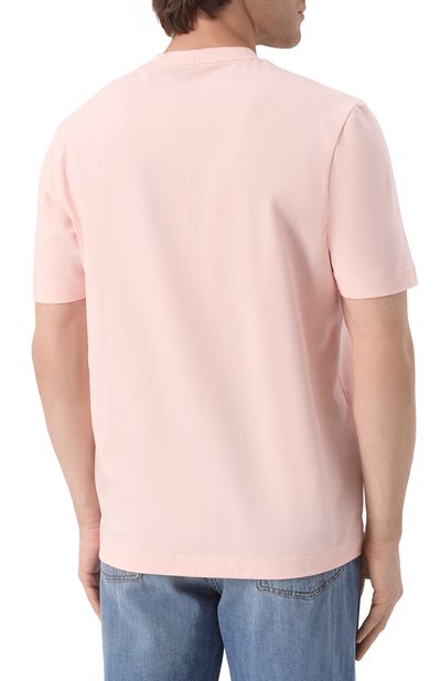 Хлопковая футболка BOSS ORANGE, арт. 50473278, фото 4