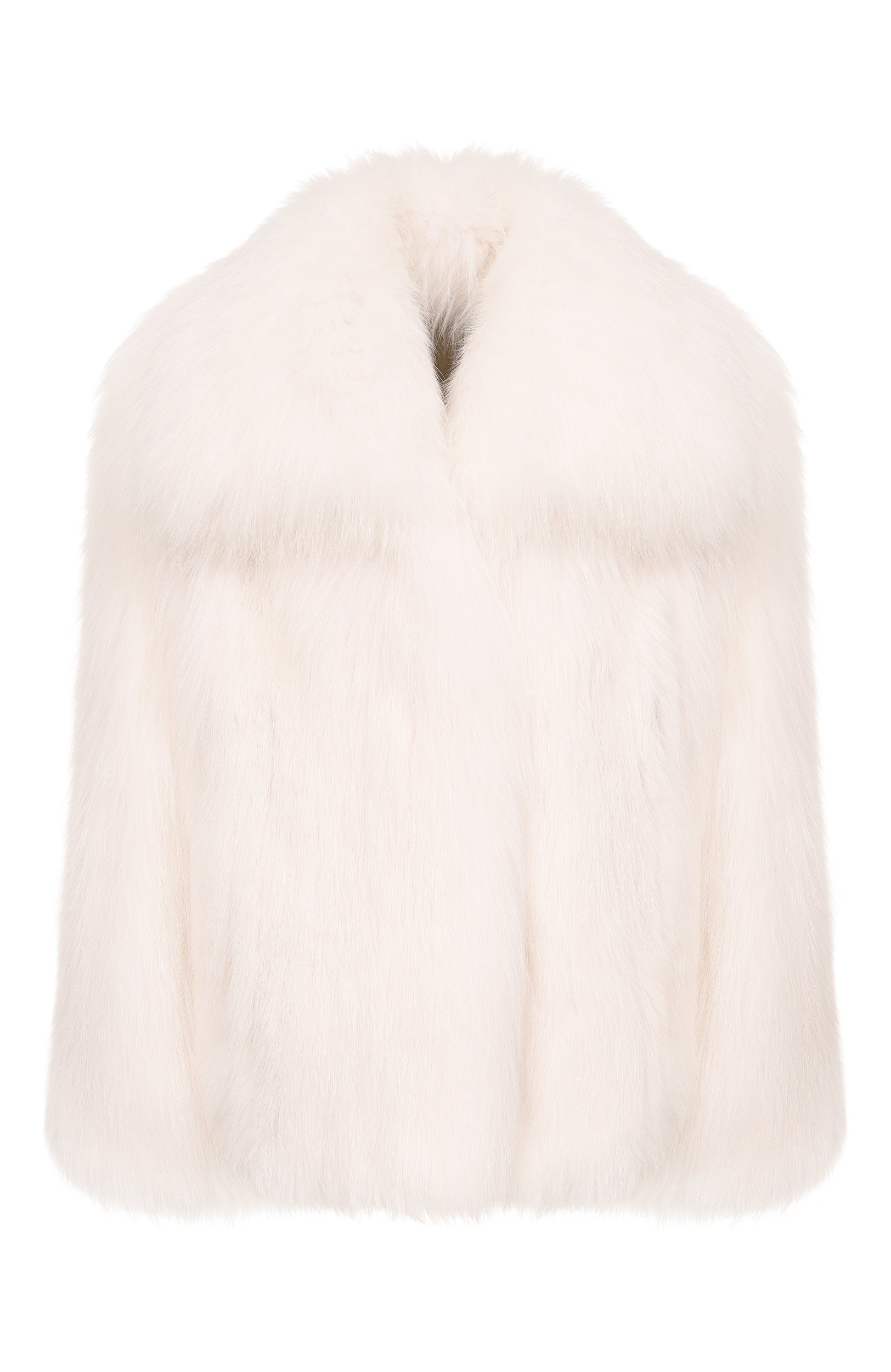Шуба из арктической лисы MVST белого цвета по цене 1570000 руб., арт. M001E/ARCTIC FOX WILD, фото 1 Шуба из арктической лисы MVST, арт. M001E/ARCTIC FOX WILD, фото 1