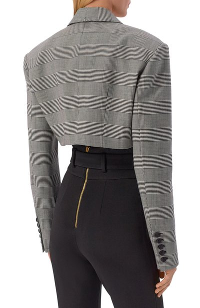 Шерстяной жакет BALMAIN, арт. GF1SD260/WD31, фото 4