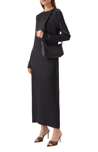 Сумка EMPORIO ARMANI черного цвета по цене 49950 руб., арт. EW004196/AF24801, фото 3 Сумка EMPORIO ARMANI, арт. EW004196/AF24801, фото 3