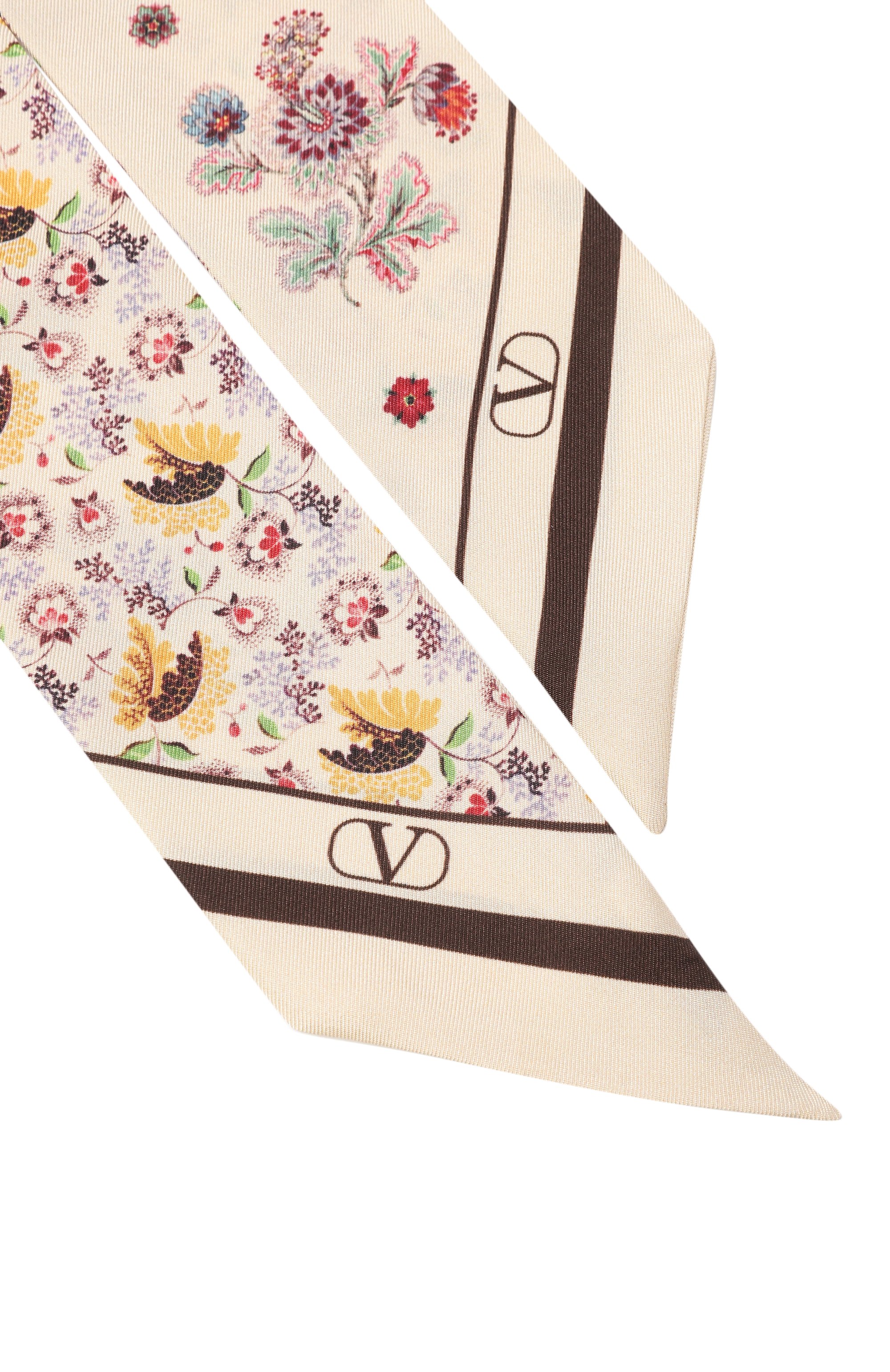 Шелковый шарф-твилли VALENTINO, арт. 6W2E6017/BBD, фото 4