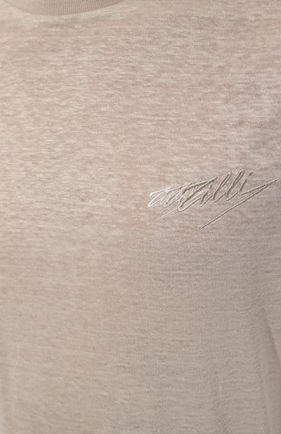 Льняная футболка ZILLI, арт. TSR02AM0800VZLF65M, фото 5