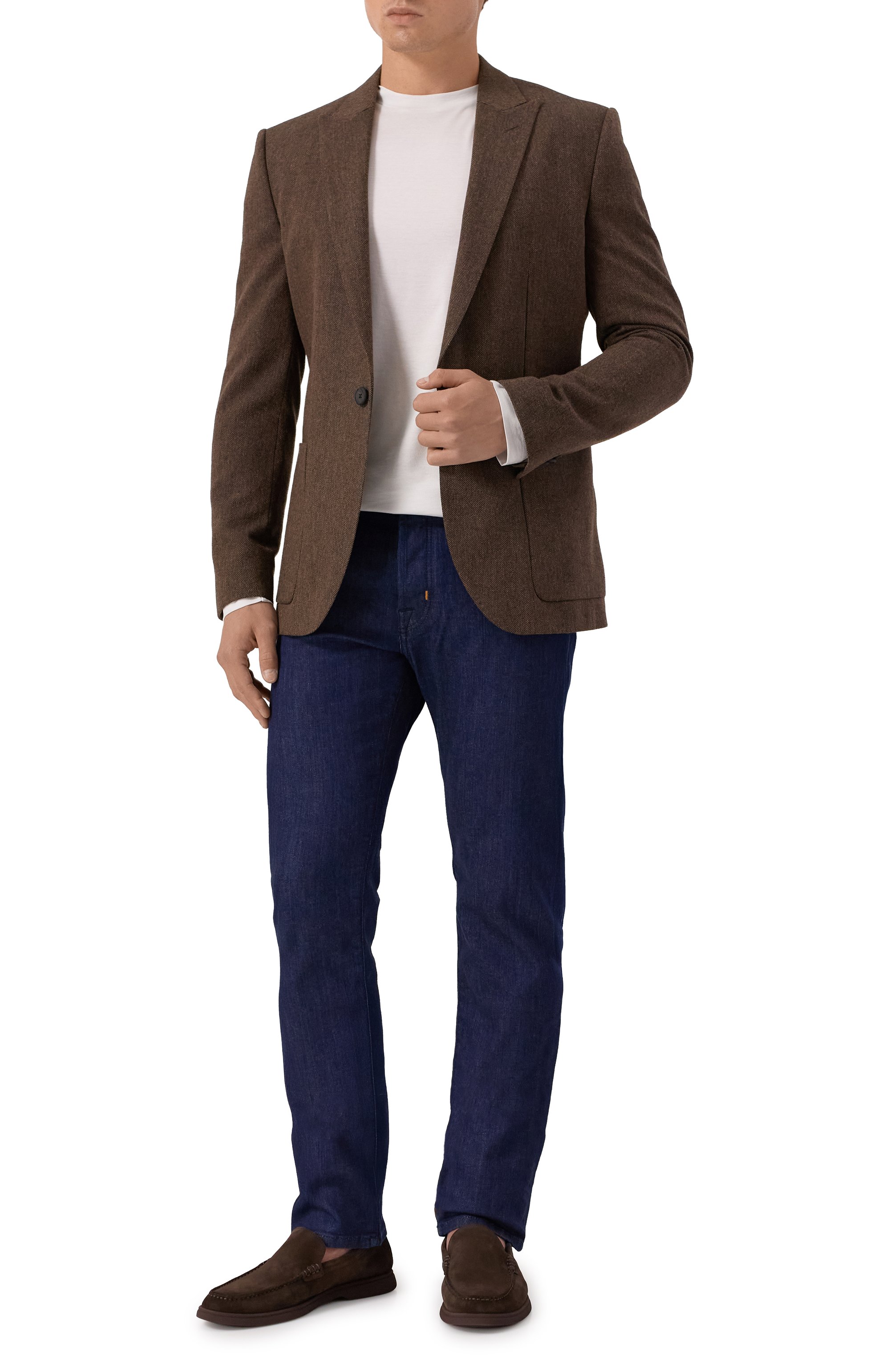 Пиджак из шерсти и хлопка HUGO, арт. 50544694, фото 2