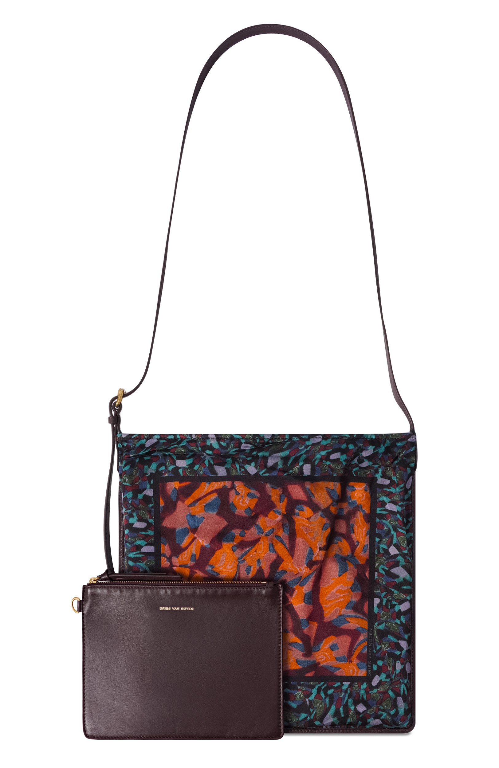 Сумка DRIES VAN NOTEN разноцветного цвета по цене 79550 руб., арт. 131516/4179, фото 7 Сумка DRIES VAN NOTEN, арт. 131516/4179, фото 7
