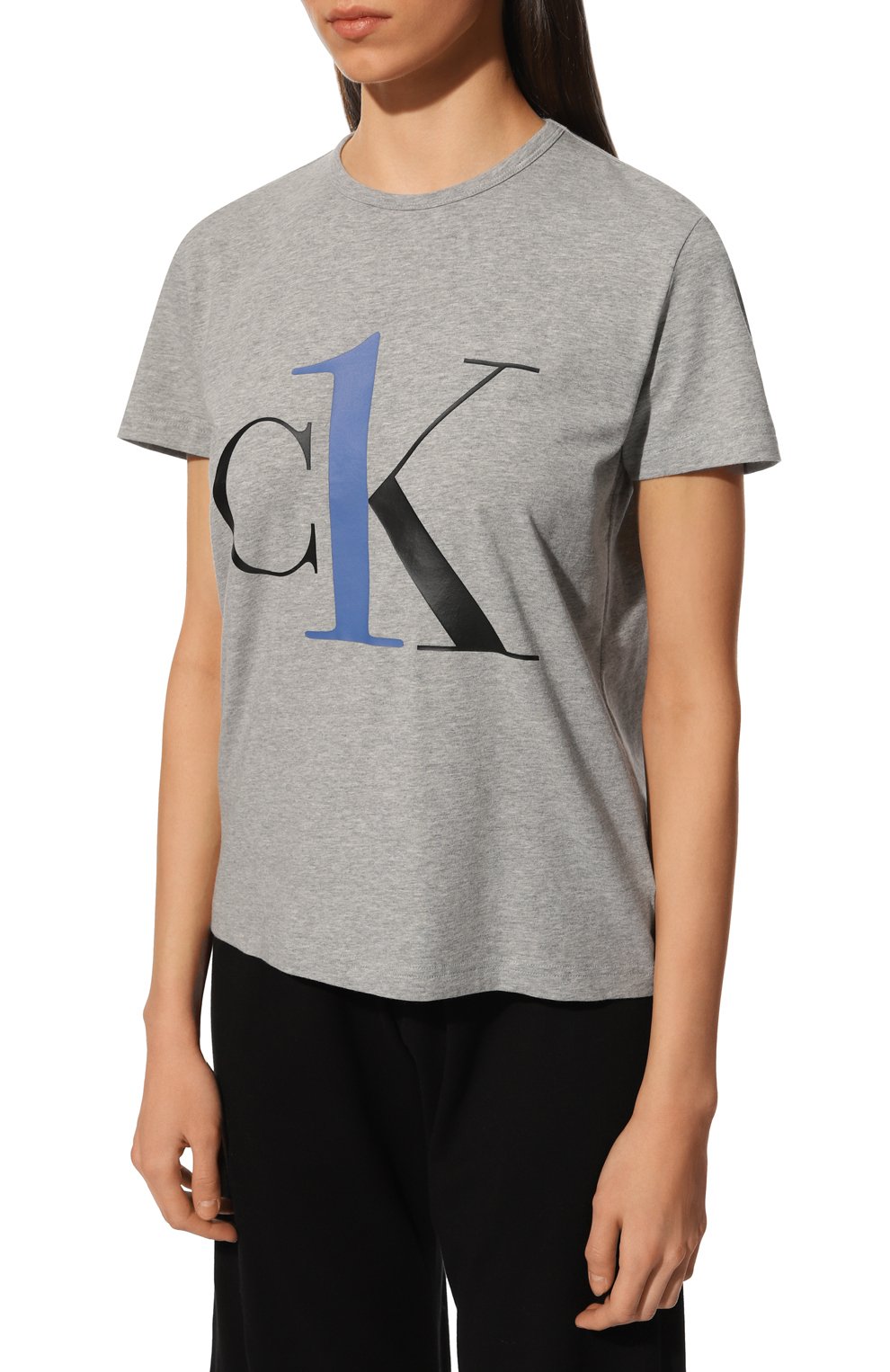 Хлопковая футболка CALVIN KLEIN, арт. QS6436E, фото 3