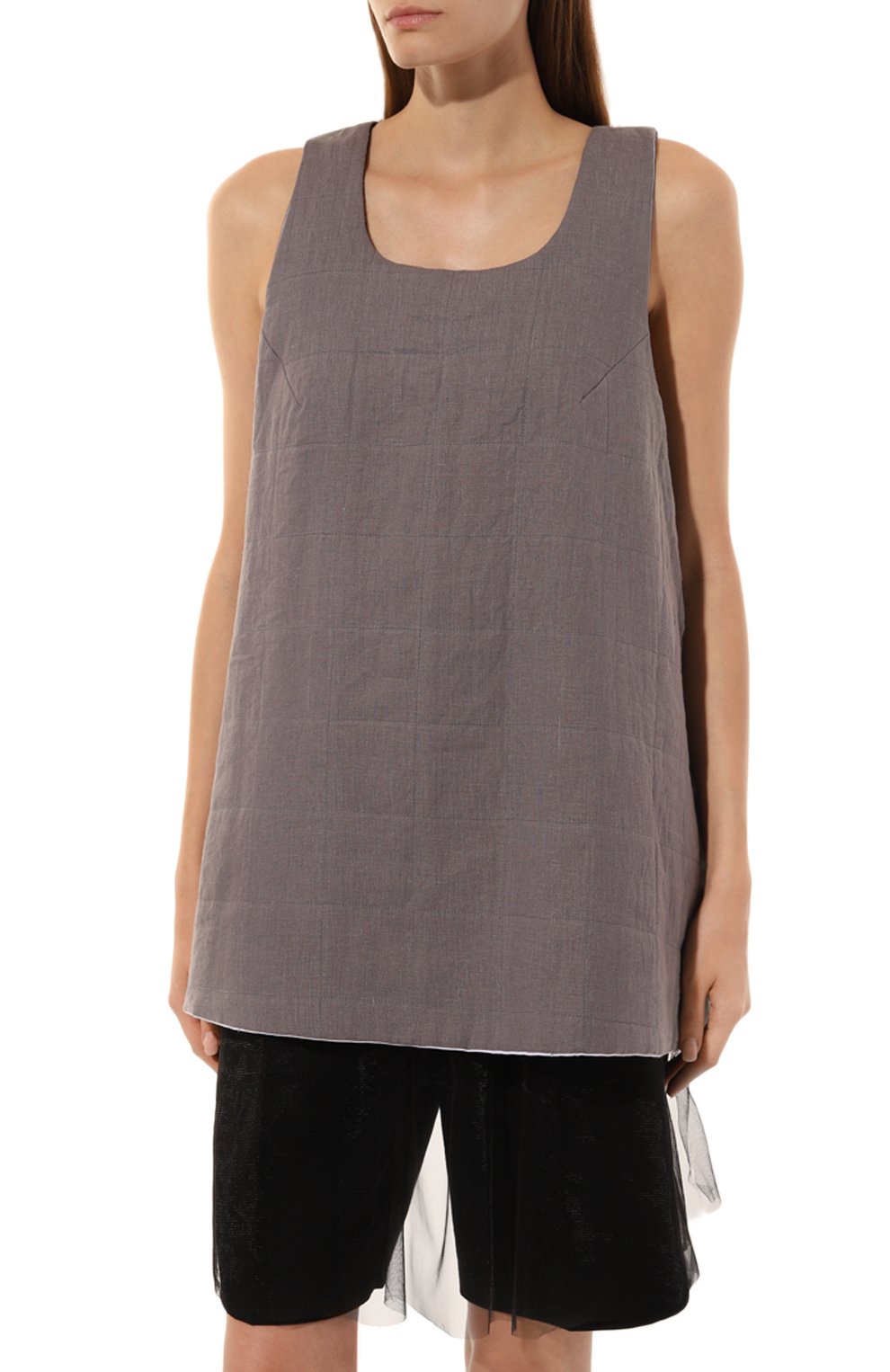 Топ из хлопка и льна MIDGARD PARIS, арт. F1-SD501-GR, фото 6