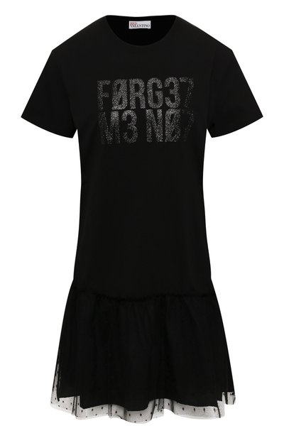Женское хлопковое платье REDVALENTINO, арт. SR3MJ02N/4DE
