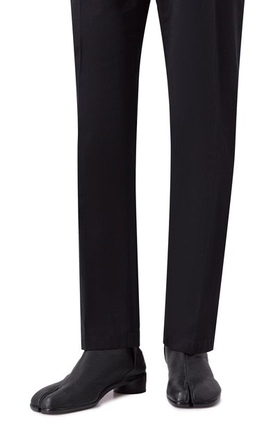 Кожаные сапоги tabi MAISON MARGIELA, арт. S57WU0153/PR058, фото 3