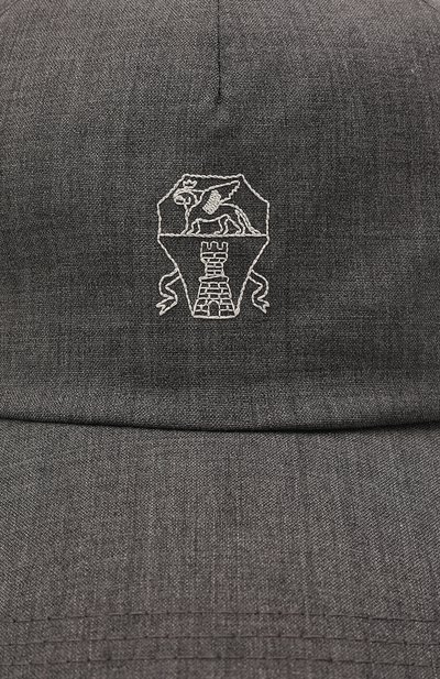 Шерстяная бейсболка BRUNELLO CUCINELLI, арт. M032P9985, фото 4