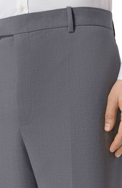 Шерстяные брюки JIL SANDER, арт. J22KA0335/J40249, фото 5