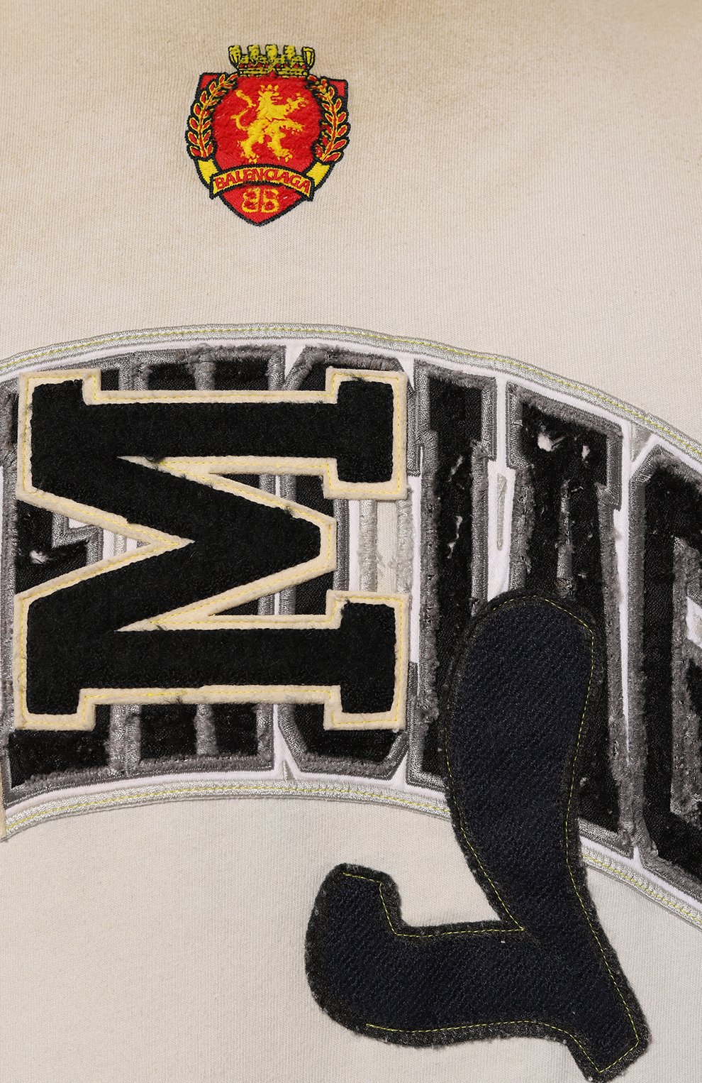Хлопковая футболка BALENCIAGA, арт. 739028/T0VN2, фото 5
