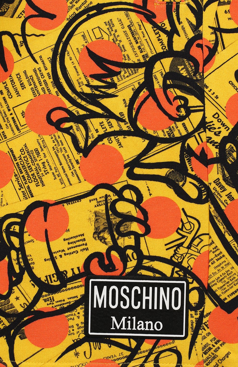 Хлопковые шорты MOSCHINO, арт. HUQ005/LDB31/10A-14A, фото 3