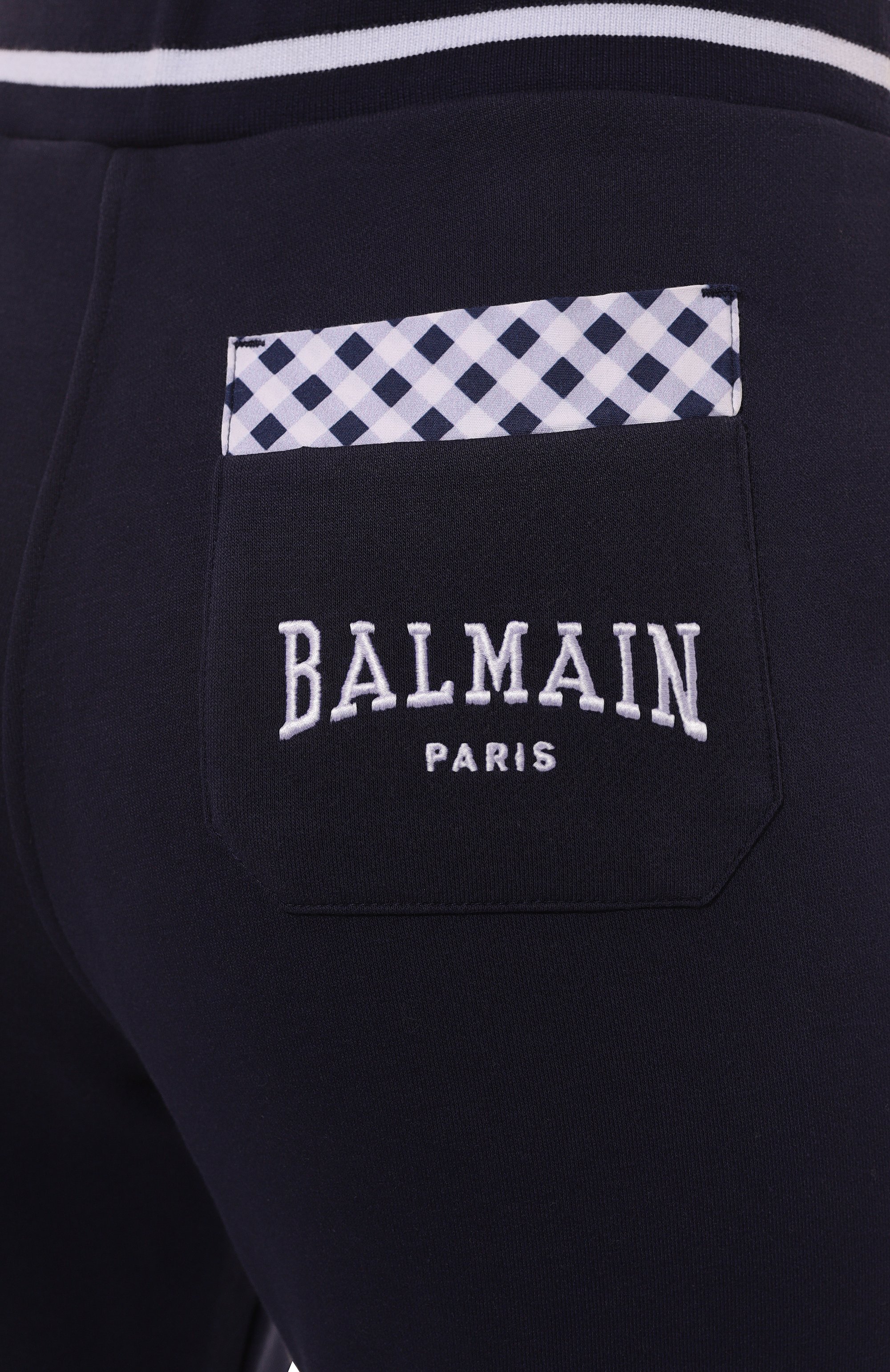 Хлопковые джоггеры BALMAIN, арт. DF00B014/BC83, фото 5