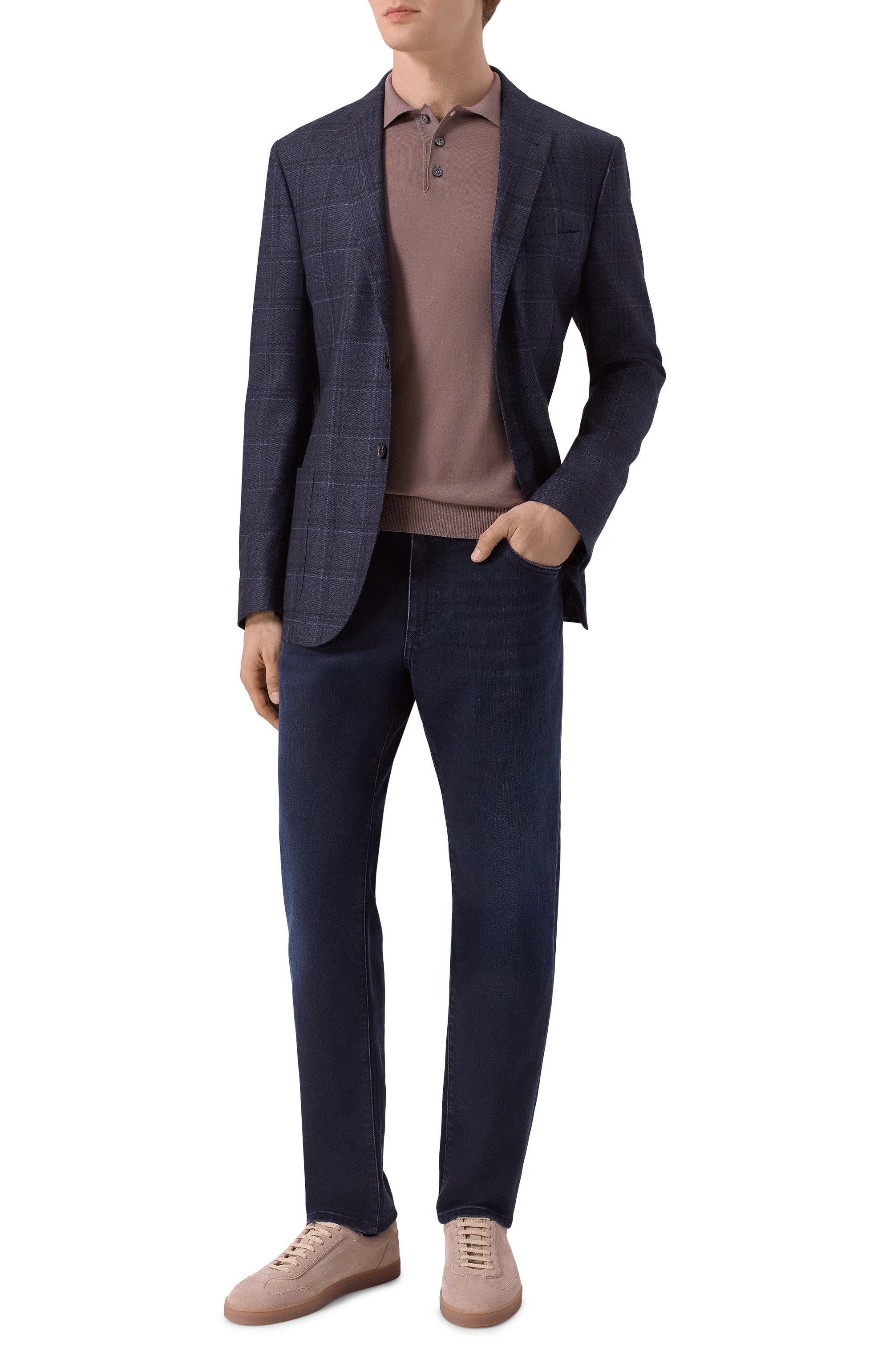 Шерстяной пиджак CORNELIANI, арт. 266002-2616216, фото 3