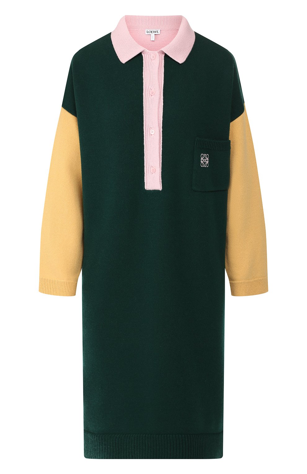 Платье из смеси шерсти и кашемира  LOEWE, арт. S3296940SM, фото 1