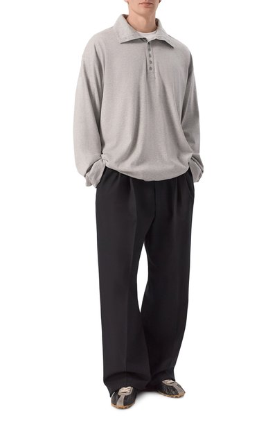 Шерстяные брюки DRIES VAN NOTEN черного цвета по цене 121000 руб., арт. 262-020900/4265, фото 2 Шерстяные брюки DRIES VAN NOTEN, арт. 262-020900/4265, фото 2