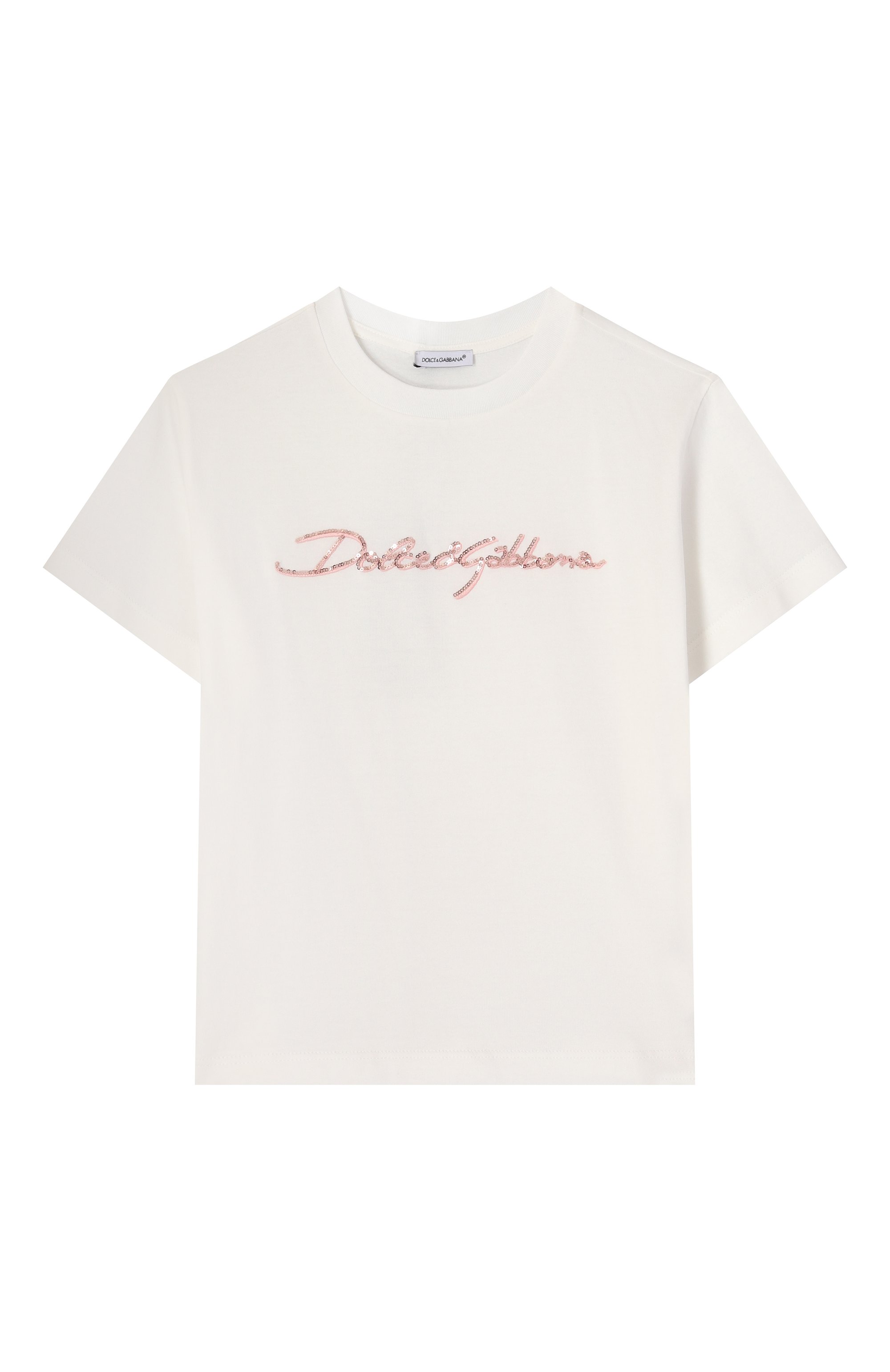 Хлопковая футболка DOLCE & GABBANA, арт. L5JTNK/G700Y/8-14, фото 1