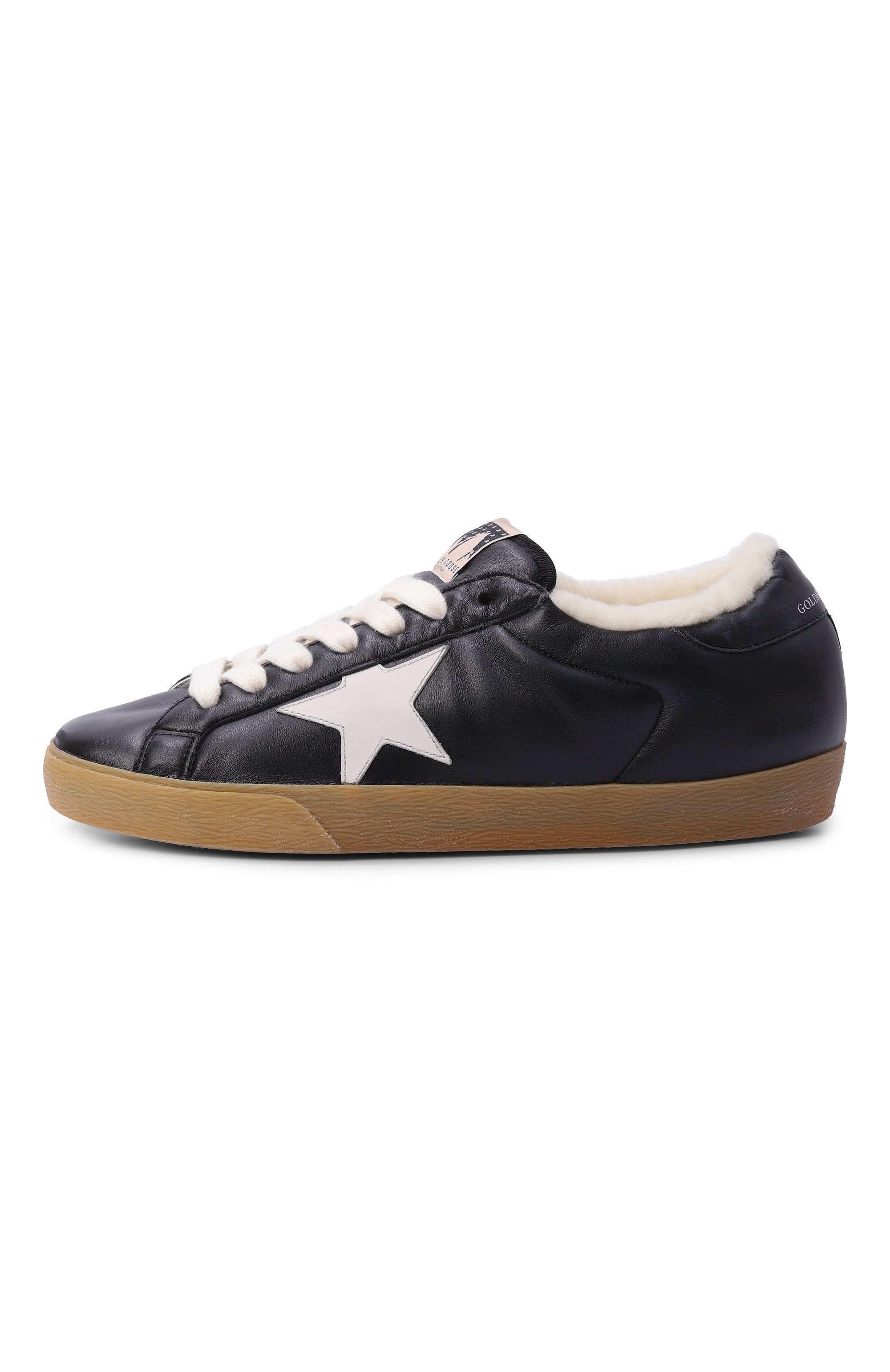 Кожаные кеды super-star GOLDEN GOOSE DELUXE BRAND, арт. GMF00828.F006567, фото 3