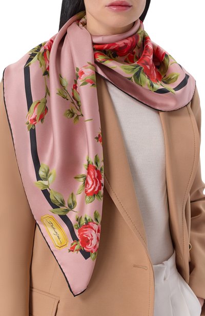Женский шелковый платок DOLCE & GABBANA, арт. FN090R/GDDPL