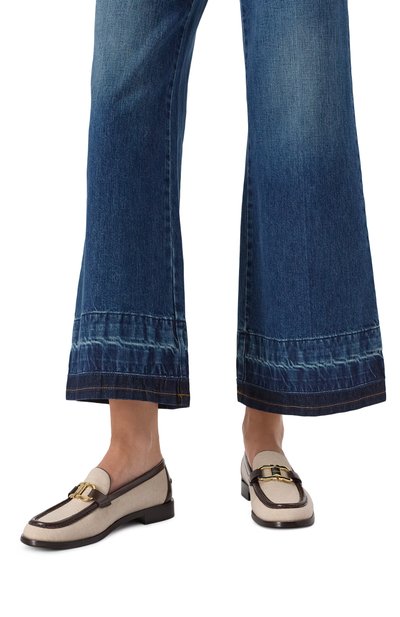 Комбинированные лоферы FERRAGAMO, арт. 01J724/780046, фото 3