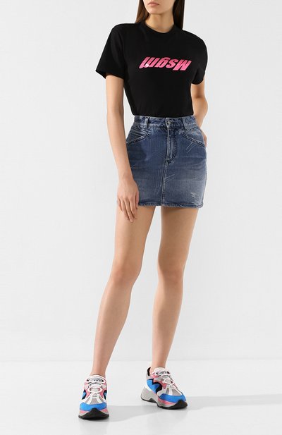 Хлопковая футболка MSGM, арт. 2742MDM202 195797, фото 2