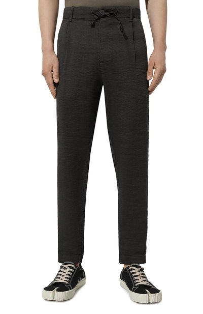 Брюки изо льна и вискозы TRANSIT, арт. CFUTRWH170, фото 3