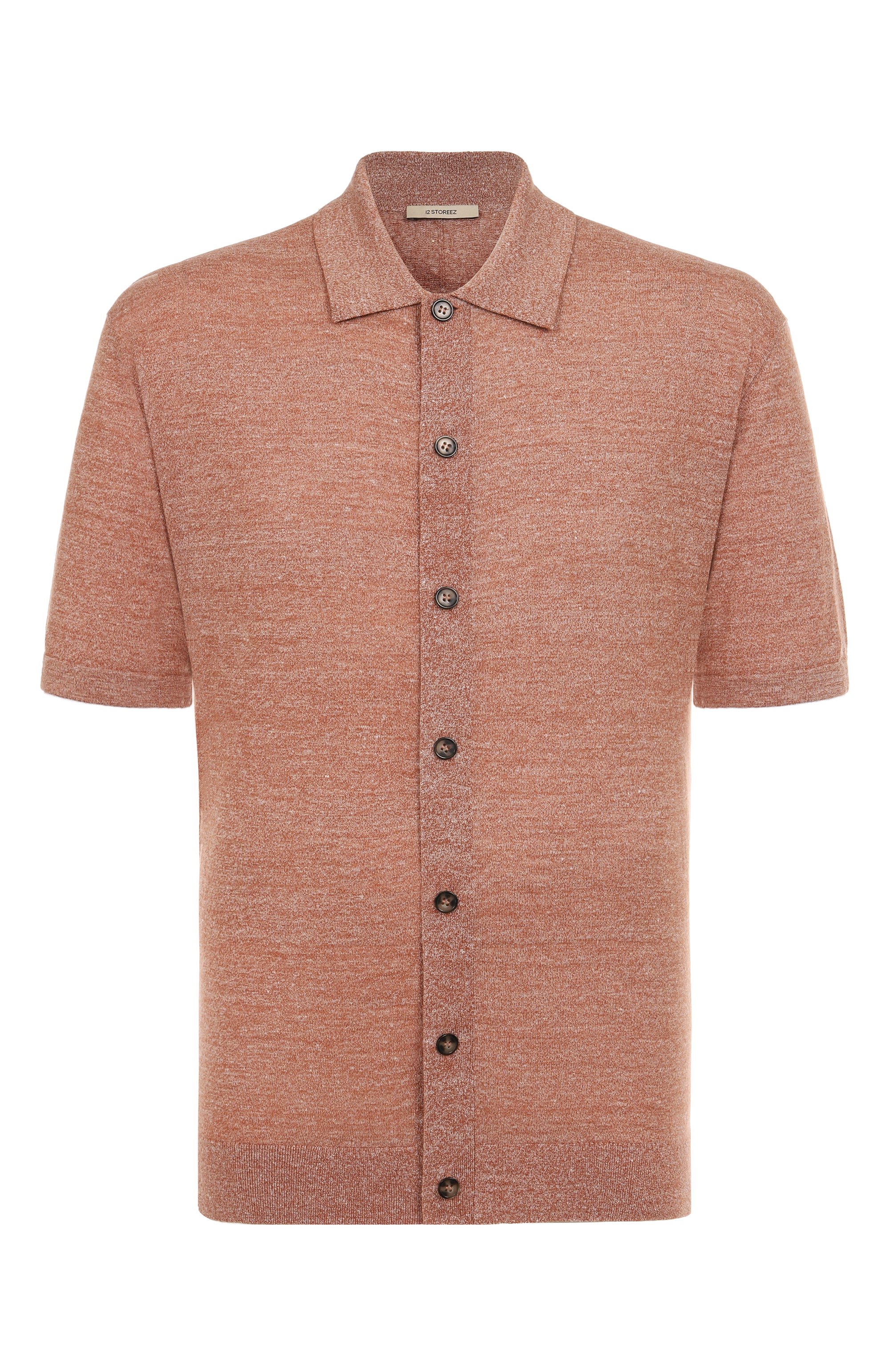 Рубашка из шерсти и льна 12 STOREEZ, арт. 131408, фото 1