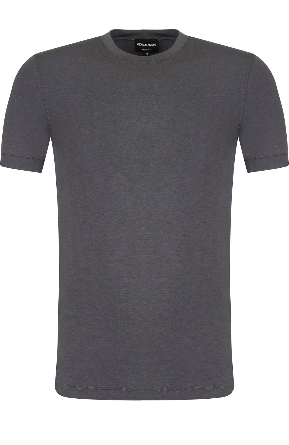 Однотонная футболка из вискозы GIORGIO ARMANI, арт. 8NST52/SJP4Z, фото 1