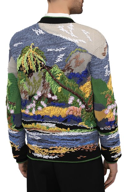 Кардиган из вискозы и шелка SAINT LAURENT, арт. 648512/YAYP2, фото 4