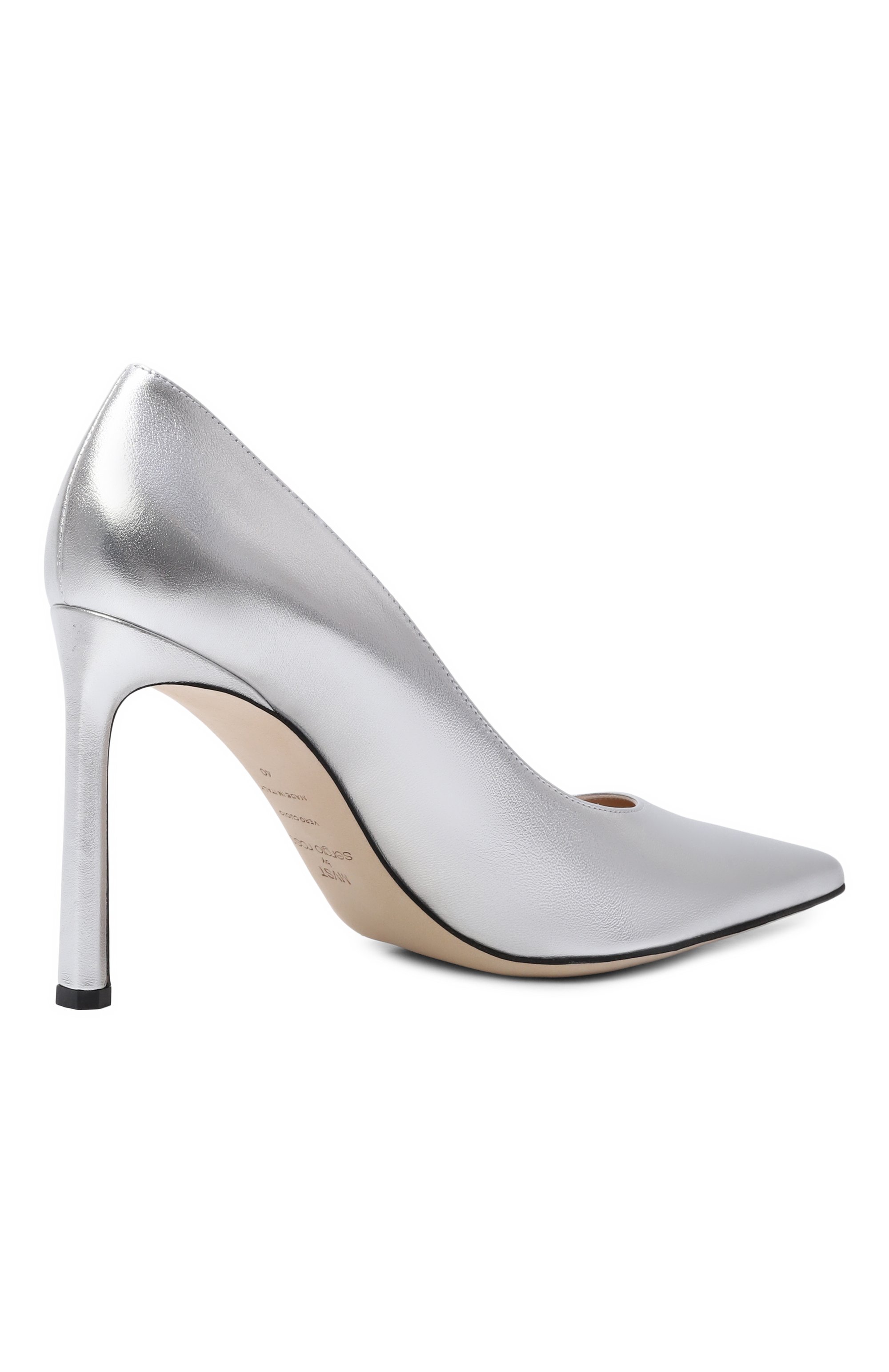 Кожаные туфли mvst by sergio rossi MVST, арт. B15800/MNAZ03, фото 5