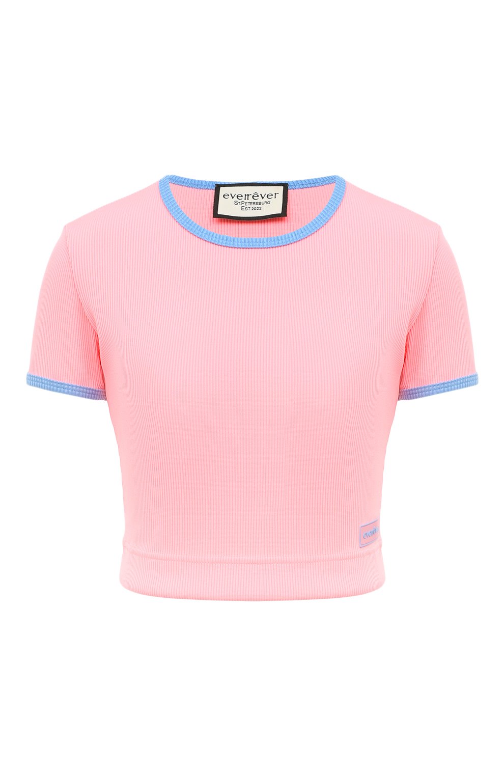 Топ EVERREVER розового цвета по цене 4990 руб., арт. RE-KTST-P-01, фото 1 Топ EVERREVER, арт. RE-KTST-P-01, фото 1