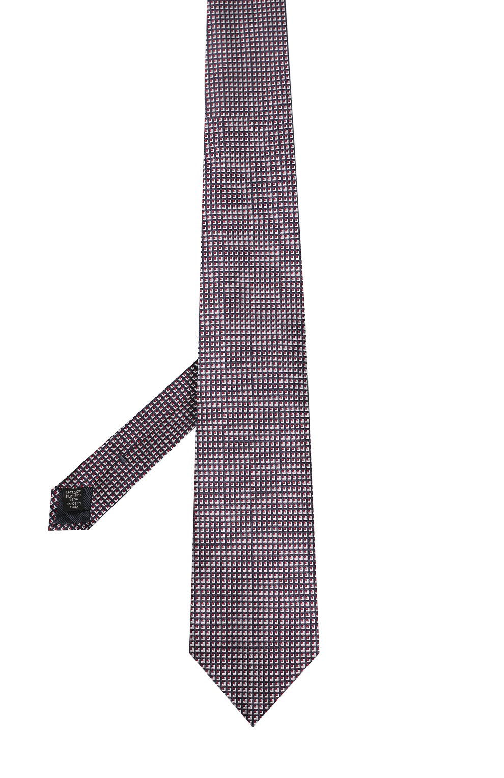 Шелковый галстук с узором ZEGNA, арт. Z3D13/1XW, фото 2