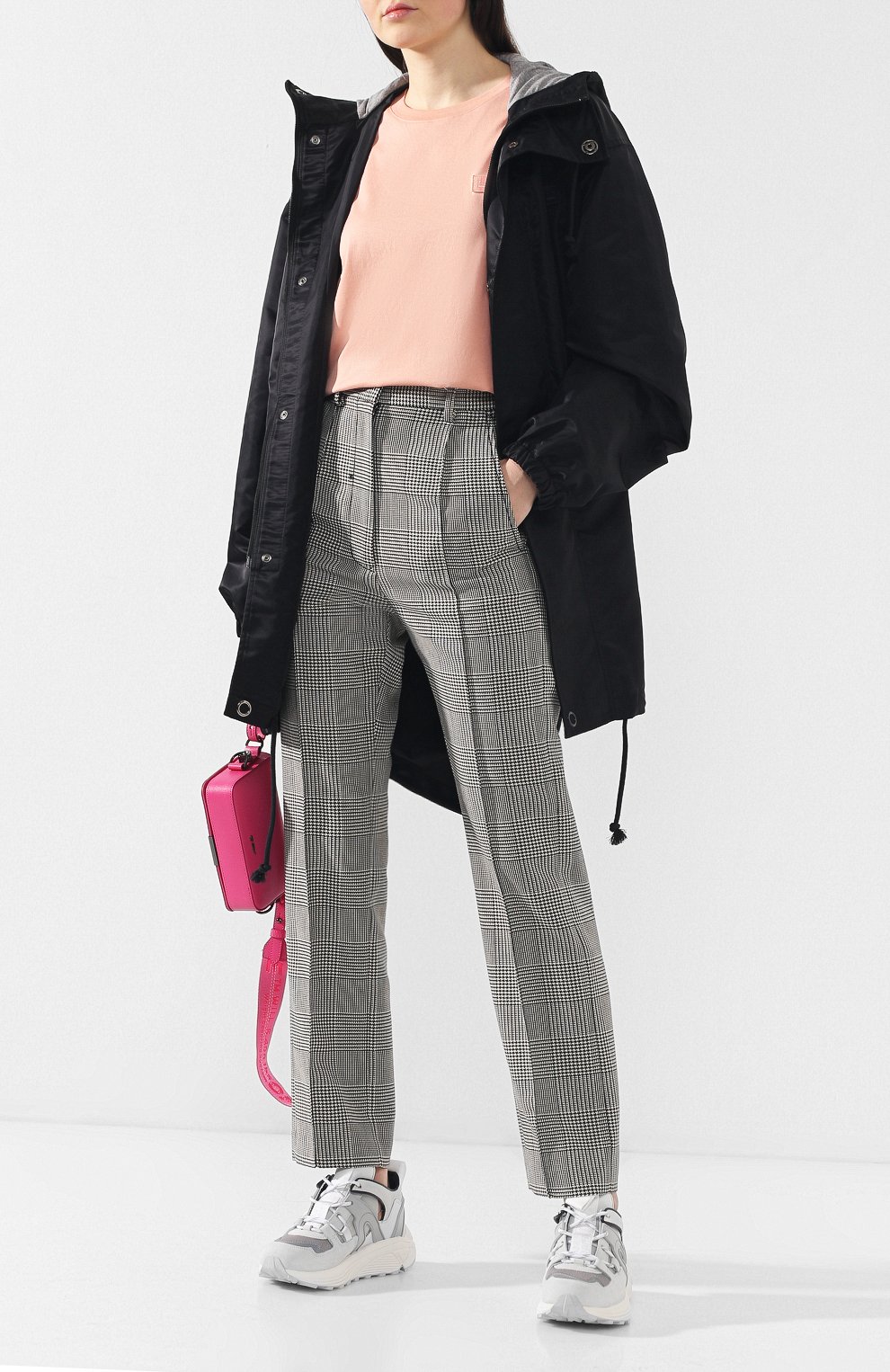 Хлопковая футболка ACNE STUDIOS, арт. AL0038, фото 2
