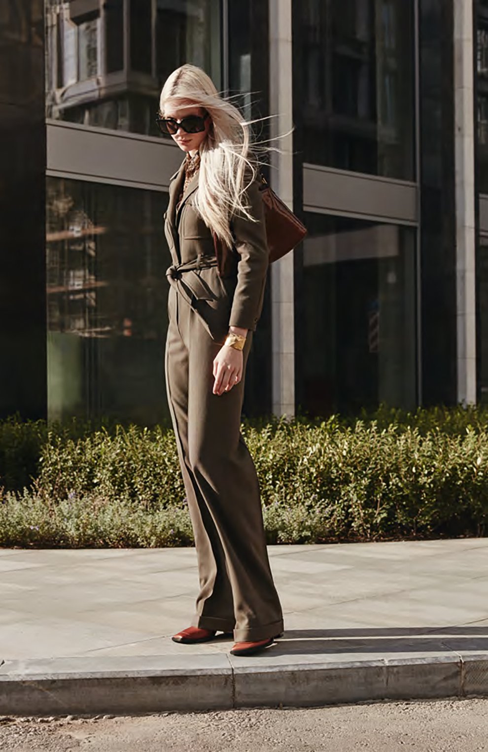 Сумка portia BY FAR, арт. 21PFP0RSBRWMED, фото 5