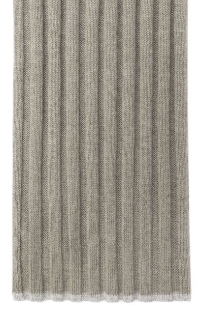 Кашемировый шарф BRUNELLO CUCINELLI зеленого цвета по цене 29950 руб., арт. B22M90099A, фото 3 Кашемировый шарф BRUNELLO CUCINELLI, арт. B22M90099A, фото 3