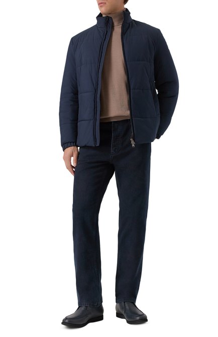 Мужские кожаные ботинки KITON, арт. USSA105N0012602