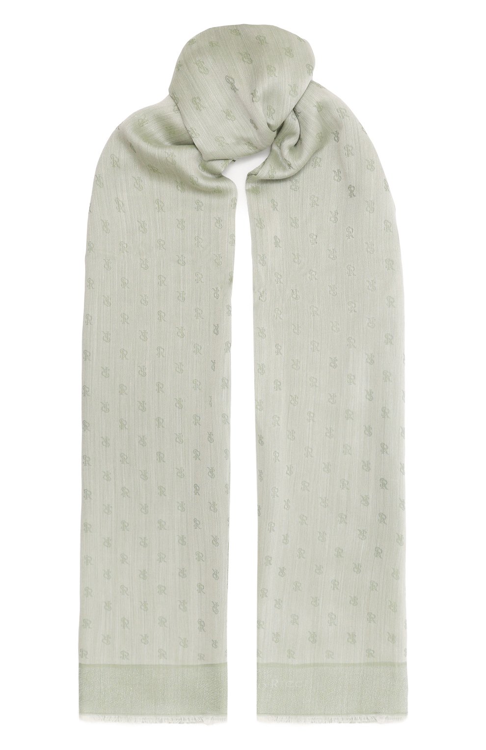 Шарф из хлопка и шелка STEFANO RICCI, арт. MWA4100040/7540, фото 1