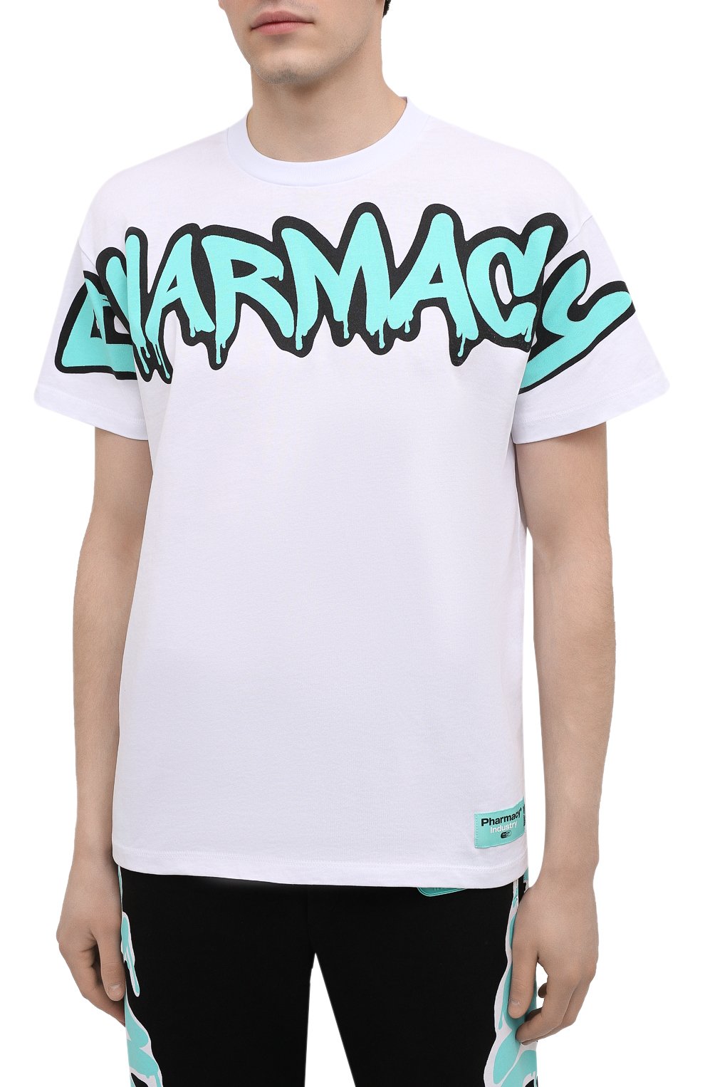 Хлопковая футболка PHARMACY INDUSTRY, арт. PHM224, фото 3