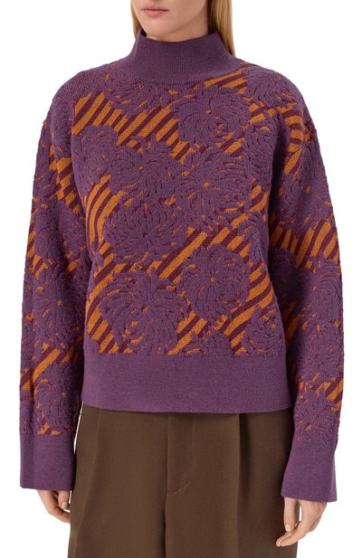Свитер из шерсти и вискозы DRIES VAN NOTEN, арт. 011237-2731-404, фото 3