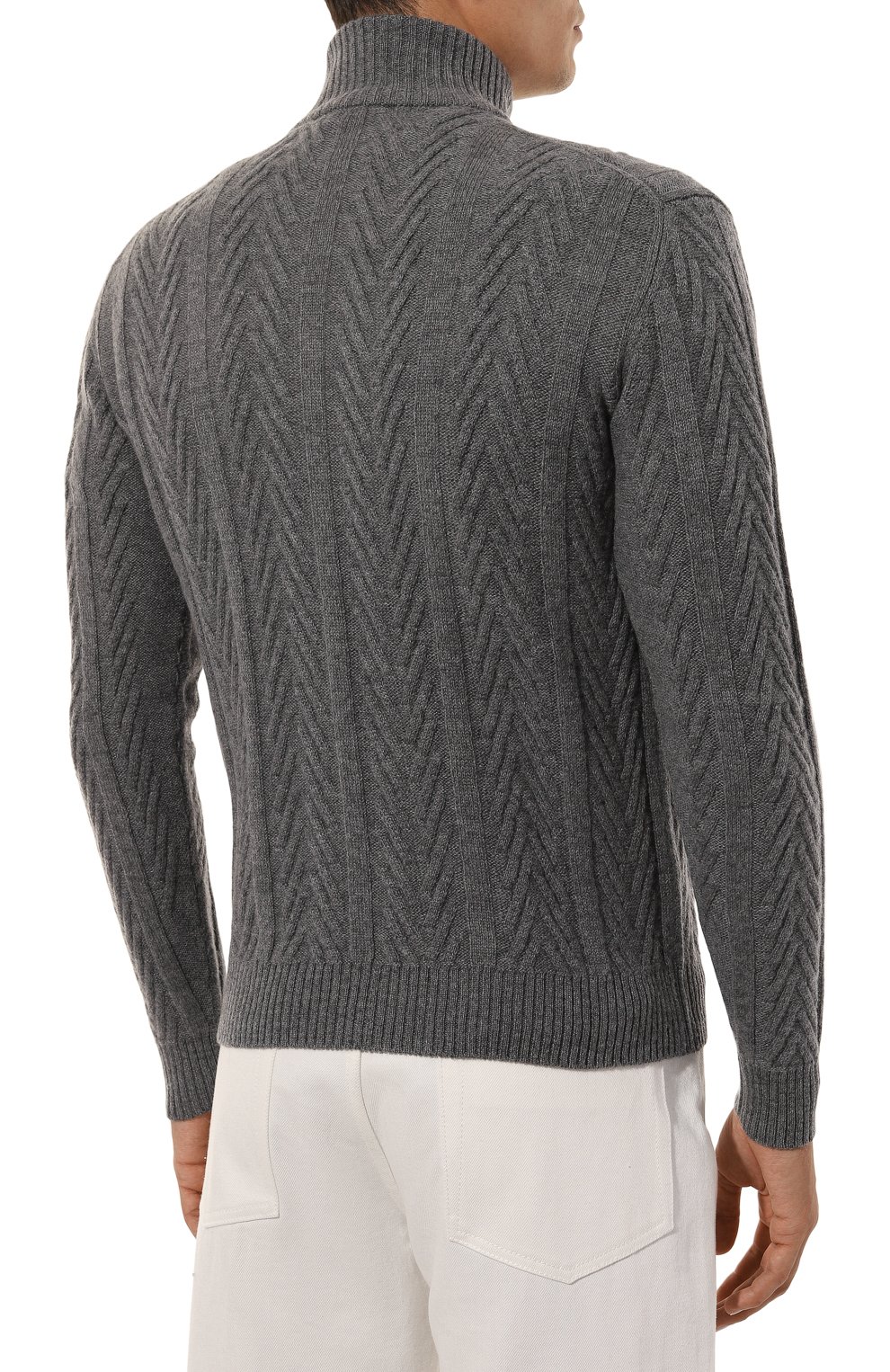 Джемпер из шерсти и кашемира ANDREA CAMPAGNA, арт. WU24-94561A, фото 4